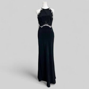 Marina New! Beaded Cocktail Party masquerade Evenjnt Maxi Dress